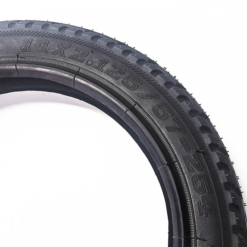 14x2.125/57-254 Tyre 14 Inch Pneumatic Tire Inner and Outer Tube Fits Many Gas Electric Scooters and E-Bike 14*2.125 Tire