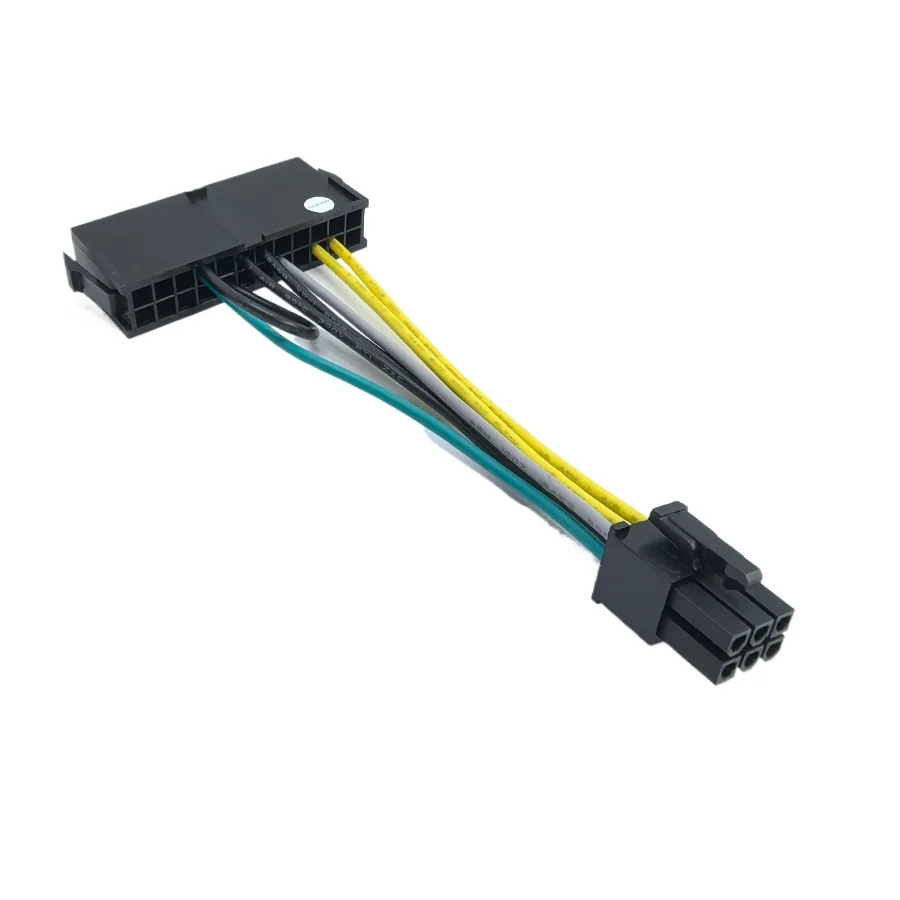 

24p To 6p ATX Power Supply Cable PSU for DELL 7050 3669 3050 5050 3668 Motherboard Powered By Normal ATX Power Supply