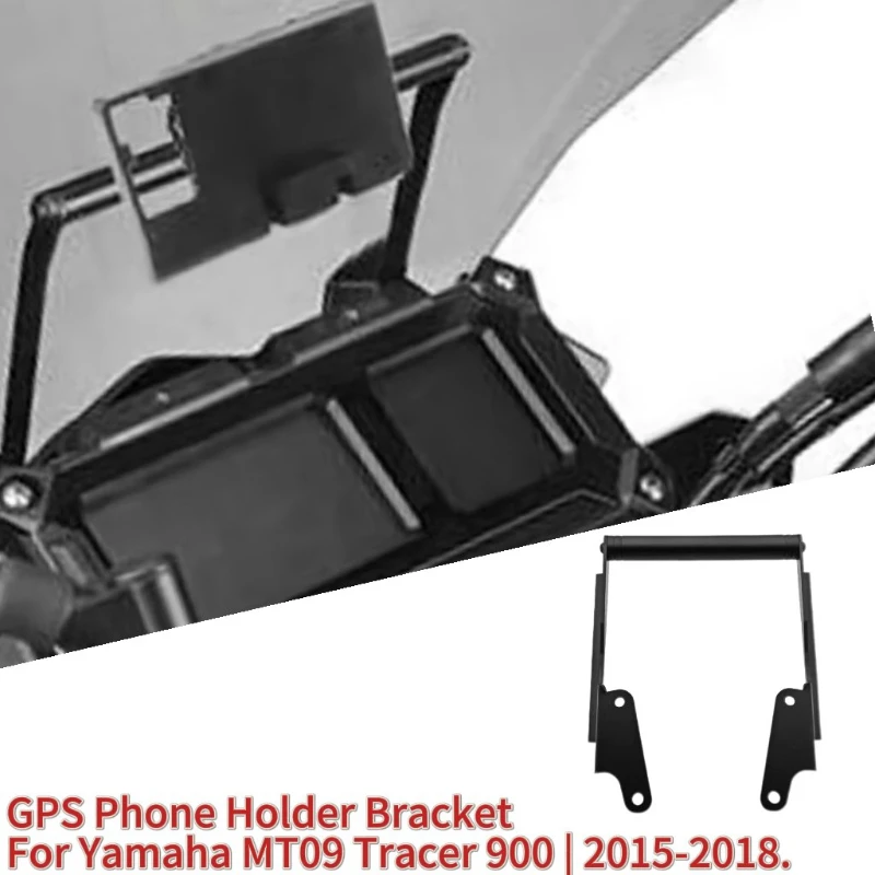 FOR Yamaha MT-09 MT09 Tracer 900 FJ-09 2015‑2018 Motorcycle GPS Phone Navigation Bracket Holder Accessories