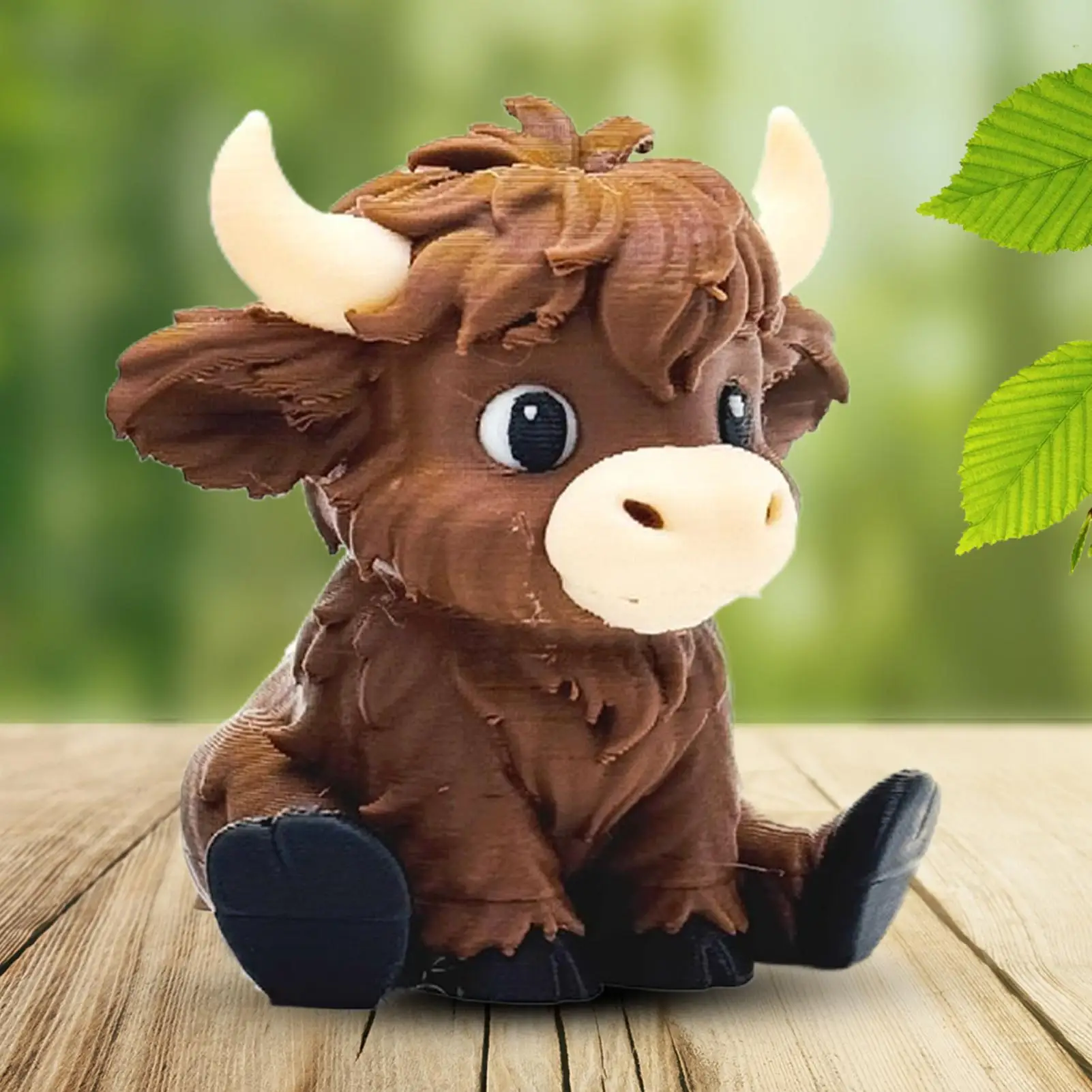 

Фигурка хайлендской коровы, сидячая статуя крупного рогатого скота, декор сельскохозяйственных животных для классной комнаты, сада, дома, фермерского дома, гостиной, полки, настольного дисплея