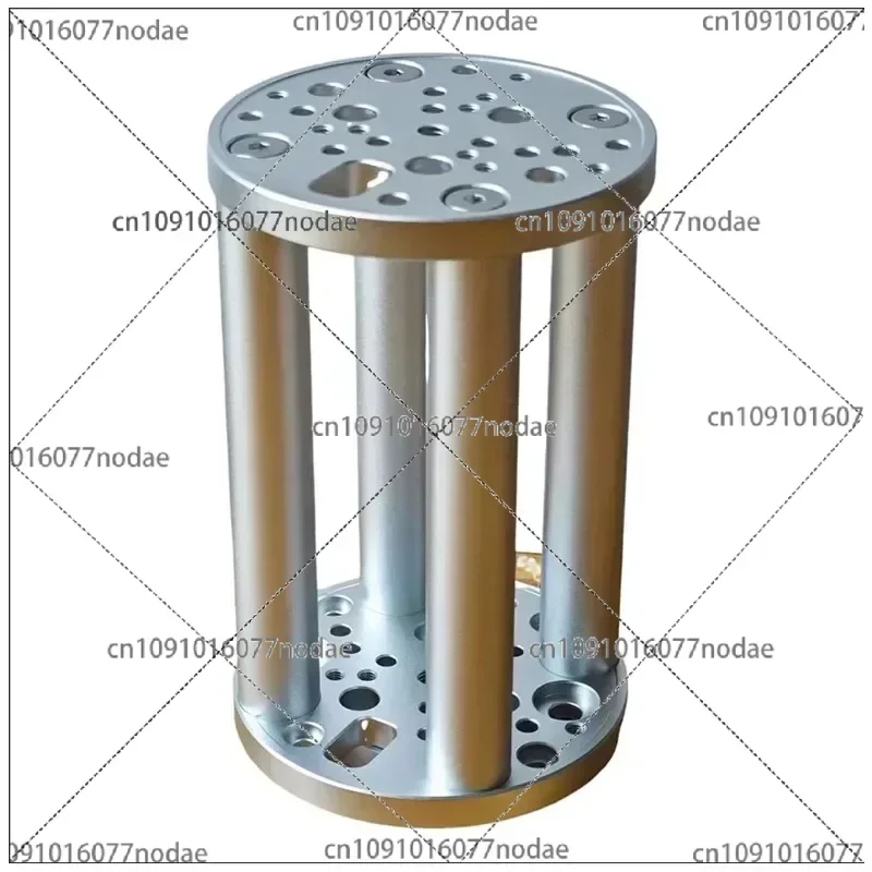 TC40 Extended Column Astronomical Telescope Equatorial Frame Elevated Segment Transfer Plate Ascending Segment