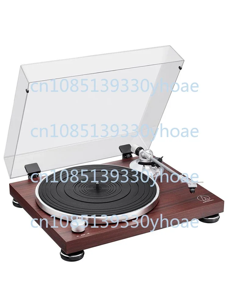 

AT-LPW50BT Rosewood Manual Belt Drive Phonograph Living Room Desktop Bluetooth Vinyl Record Player