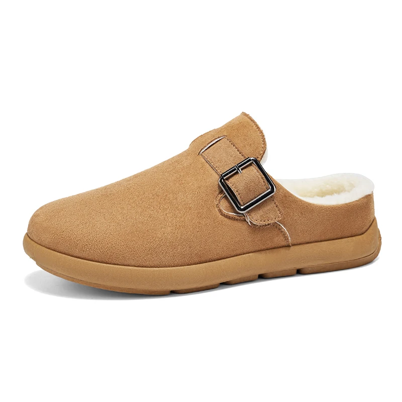 

New Men'S Snow Boots With Fleece, Warm And Fashionable Thick-Soled Casual Men'S Boots, Outdoor Sports Men'S Shoes