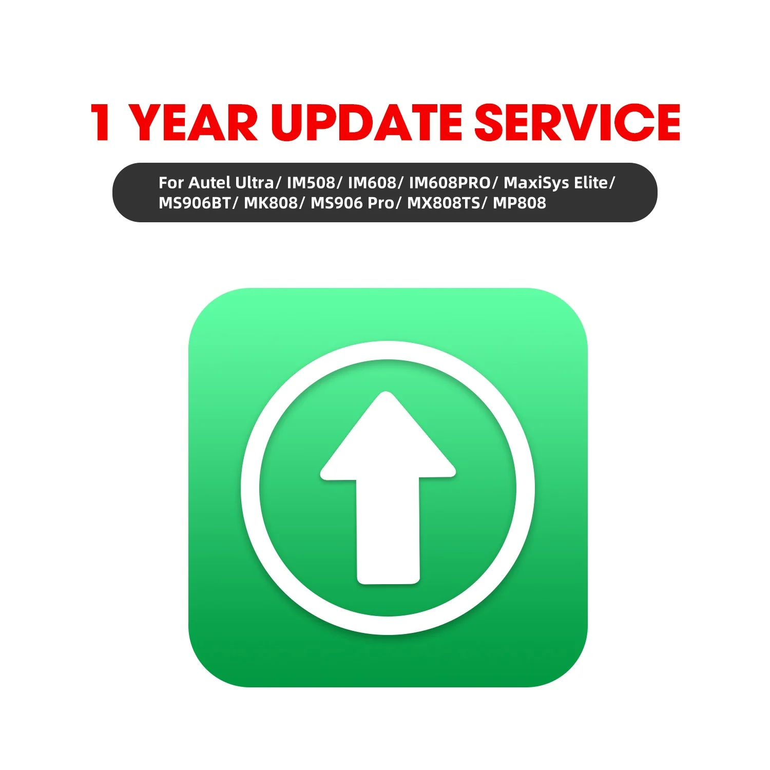 خدمة تحديث Autel لمدة عام واحد للماسح الضوئي، تحديث برنامج لمدة عام واحد، عرض بطاقة TCP، جميع نماذج الماسح الضوئي، اشتراك تحديث Autel
