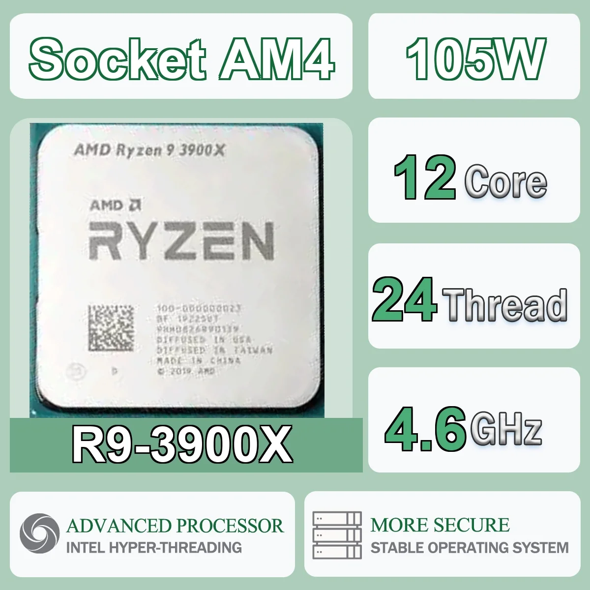 Ryzen 9 3900x used-AliExpress
