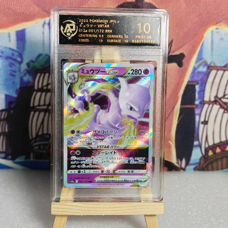 Tienda de Cartas de Anime Pokémon, Nuevas Cartas Coleccionables PTCG Pokémon Originales RPA, Mewtwo Entrenador Pokémon, Regalo para Niños, Carta Pokémon