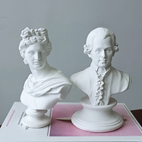 15cm Gypsum Statue Decor Shelf Resin Sculptures And Figures Ornaments For Home Decoration Living Room Deskop Table Apollo Crafts