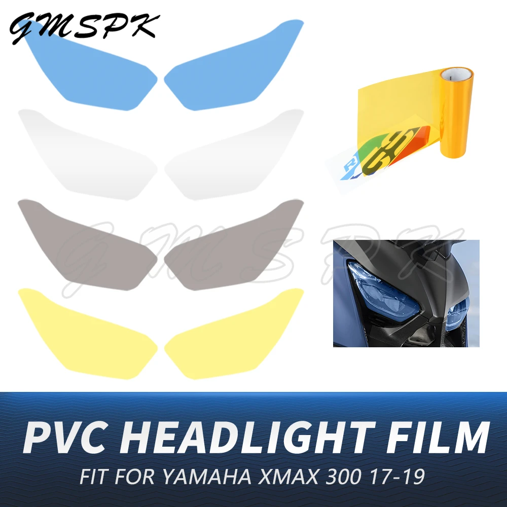 

Motorcycle Transparent Headlight Film Anti Scratch Head Light Protection Sticker Fit For Yamaha XMAX 300 XMAX300 2017 2018 2019