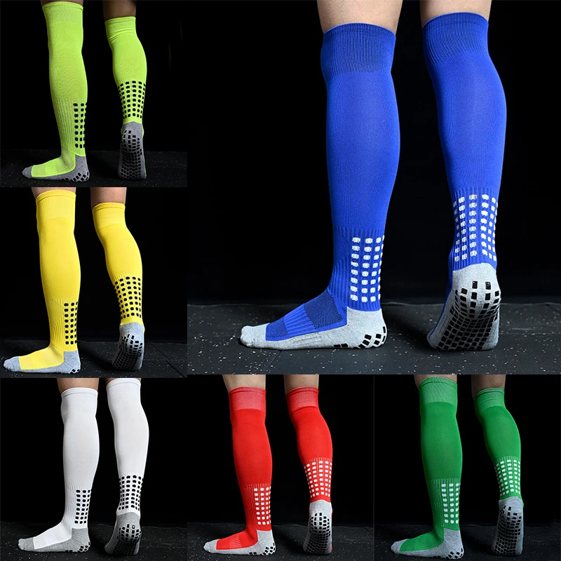 Slip New ANTI SLIP Football Socks Mid Calf Non Soccer Cycling Sports Socks Mens New ANTI SLIP Football Socks Mid Calf No