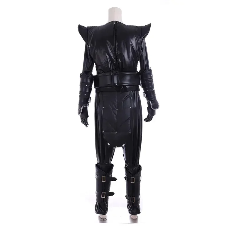 Qq 123 jogo ninja noob sabot cosplay traje preto uniforme de combate masculino combate halloween carnaval festa terno completo