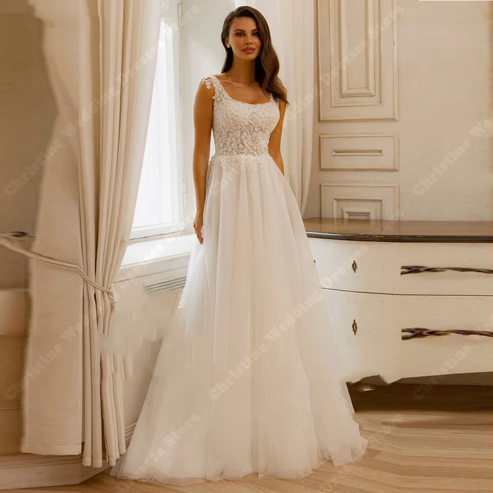 Abiti da sposa da donna celebrità Abiti da sposa con stampa in pizzo squisito Lunghezza lavata Abiti da festa da principessa Abiti da sposa personalizzati