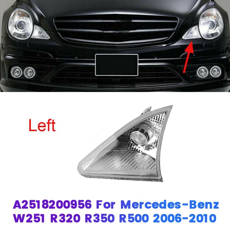 Side Position Light For Mercedes-Benz W251 R320 R350 R500 2006-2010 Front Corner Parking Lamp NO/Bulb Accessories