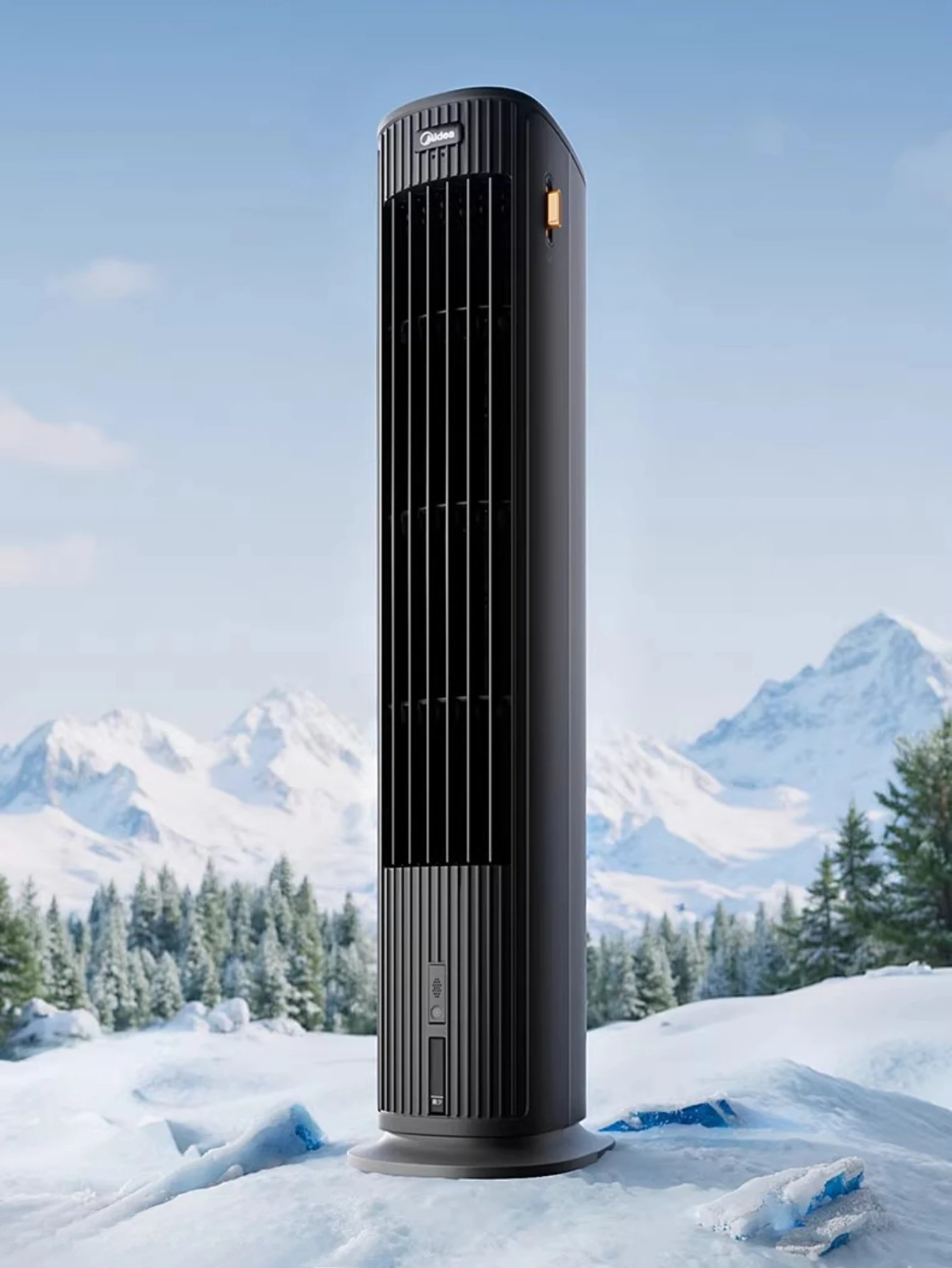 New Household Small Air Cooler Fan DC Inverter Portable Cooling Fan Home Dormitory Cold Air Conditioner Fan