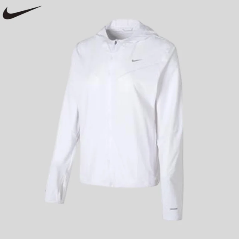 

Nike Women's Sunscreen Clothing Casual Sports Quick-drying Breathable Jacket FB7481-100