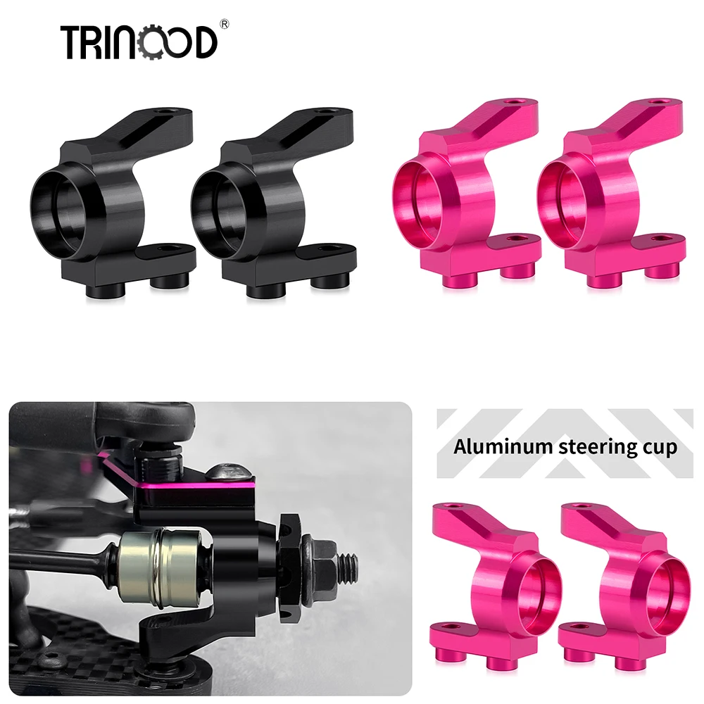 

TRINOOD Metal Front Rear Universal Steering Cup For 1/10 Cero Ultra RC Car Upgrade Parts Accessories