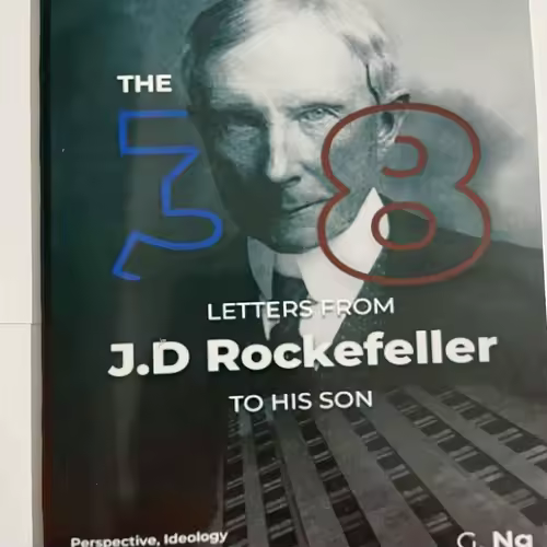 Paper Book The 38 Letters From J.D. Rockefeller To His Son English - Image 2