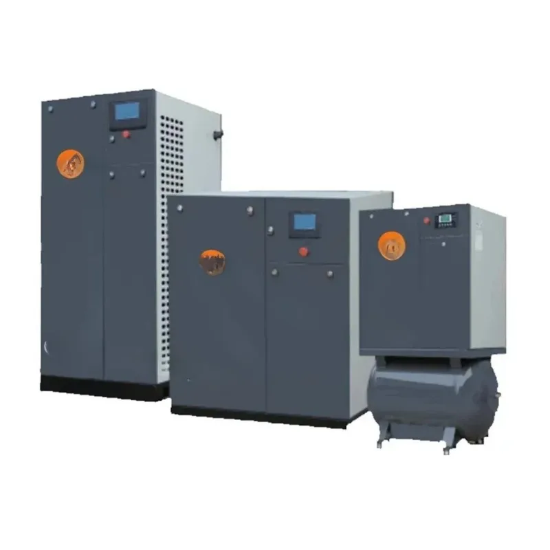 Quiet environment 11KW 8Bar Oil-free scroll air compressor for The textile industry