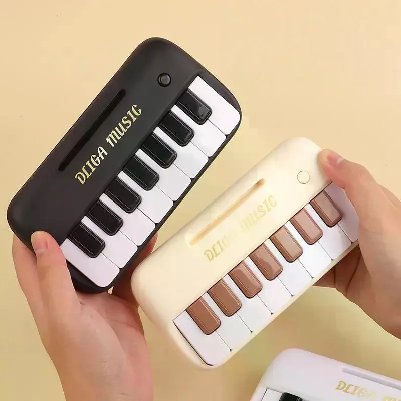 1 set educatief speelgoed voor kinderen geschenken draagbaar 15-toetsen digitaal toetsenbord mini elektronische piano kinderen muziekinstrument