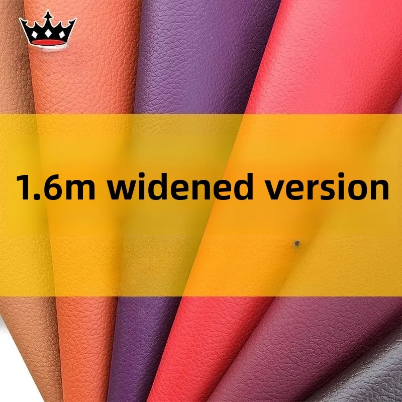 

Искусственная кожа 0,6 мм с узором личи для диванов, изголовья кроватей, автомобильных сидений, водонепроницаемый кожаный материал для шитья своими руками