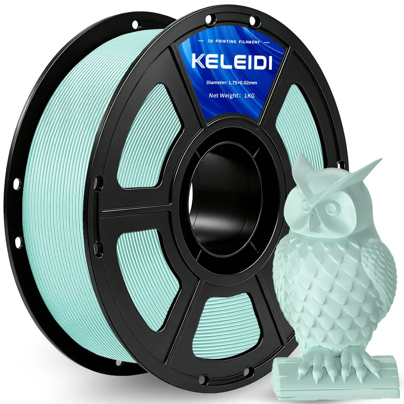 KELEIDI PETG 3D Printer Filament 1.75mm 1KG 330M High Speed Printing Degradable Stable Diameter Universal FDM 3D Printing
