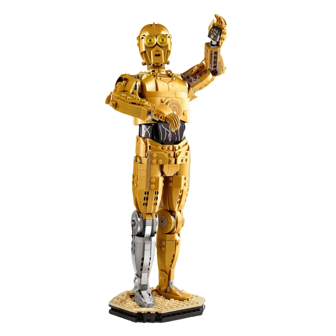 توفير كبير 1138 قطعة ستار باتل C 3PO روبوت 75398 سطح المكتب الديكور الطوب تجميع لغز كتل نموذج هدايا عيد الميلاد السنة الجديدة #2