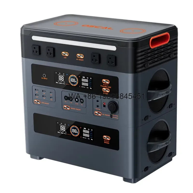 Wmwmnu Portable Station Controller Solar Generator for Car Outdoor Use