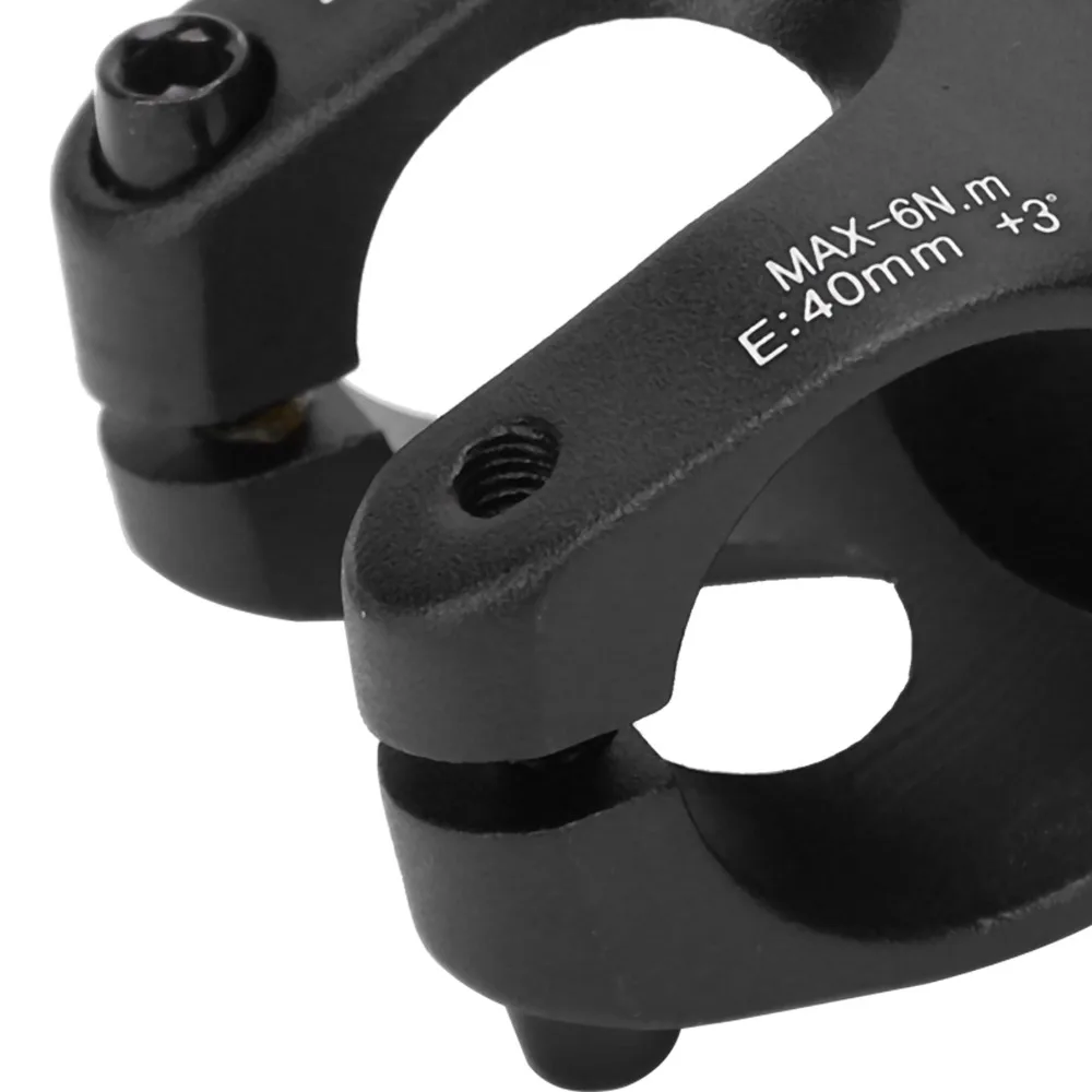 

Aluminum Alloy Bicycle Handlebar Stem Lightweight 40mm Length Handlebar Stem 31.8mm Handlebar Easy to install
