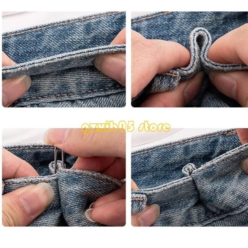 C9ge 6lots Femmes Hobe Resserner Restender extender Pantals ajusté Boucles