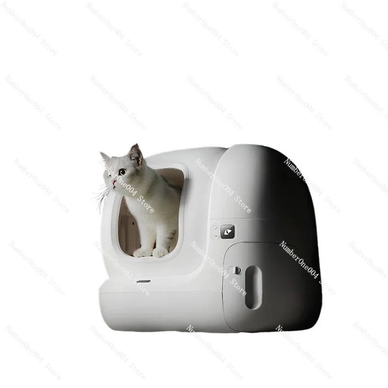 Self Cleaning Litter Box Anti-sand Closed Cats Tray Cat Toilet Automatic Smart APP Remote Sand Box Petkit Litter Box Max for Cat