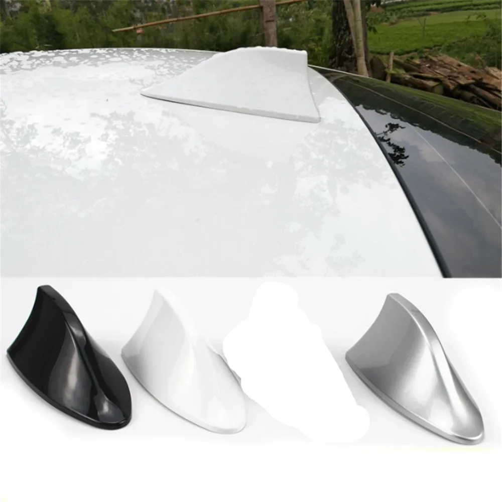 

Universal Car Radio Shark Fin Car Shark Antenna Radio FM Signal Design Aerials Antenna Car Styling For All Car Models