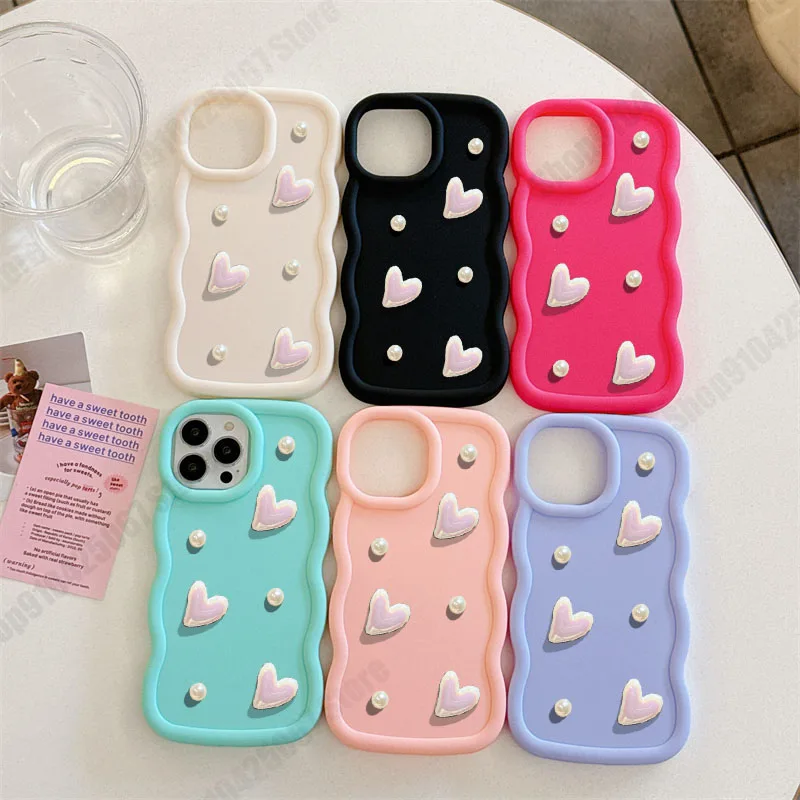 Is the 3D Pearl Love Heart Silicone Case the Ultimate Protection for Your OPPO Phone?