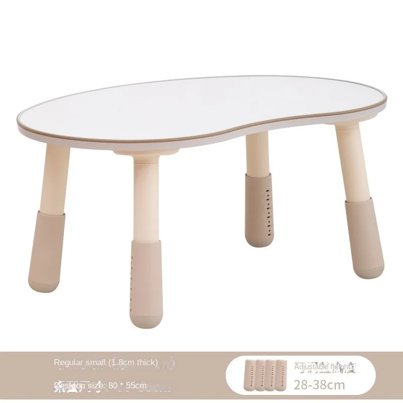 Mesa de Amendoim Simples para Crianças, Mesa de Leitura, Levantável, Educação Infantil, Jardim de Infância, Novo