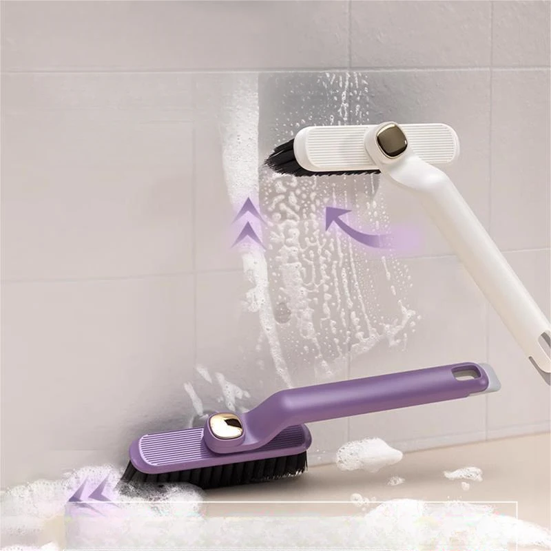 Rotary Slot Brush Bathroom Multi-functional 2-in-1 Small Brush High Appearance Level Household Kitchen Dead Corner Cleaning Tool