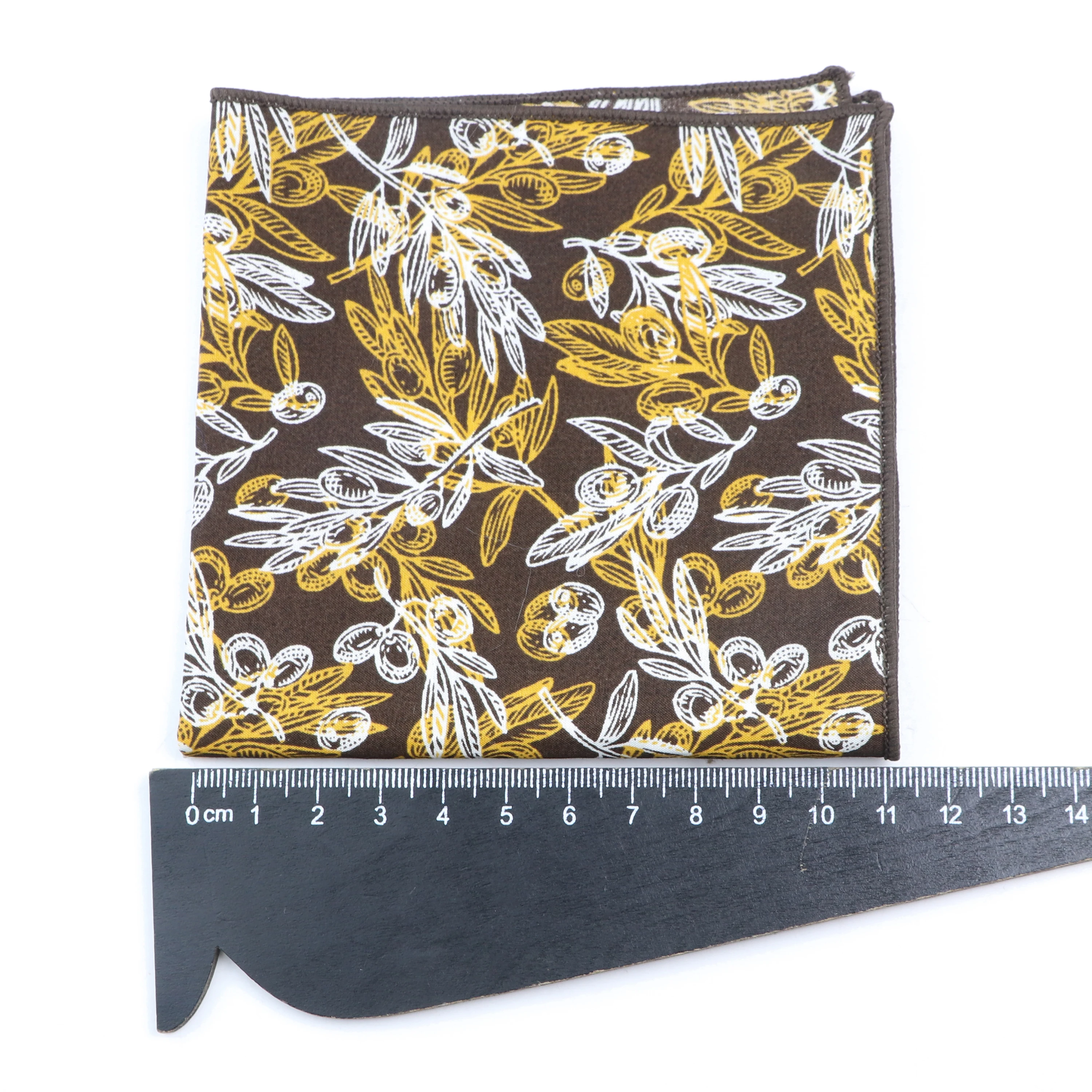 منديل قطني زهري للرجال ، منديل كاجوال ناعم ، وشاح مربع أزرق ورمادي ، هدية إكسسوارات زفاف عصرية ، 22 #2