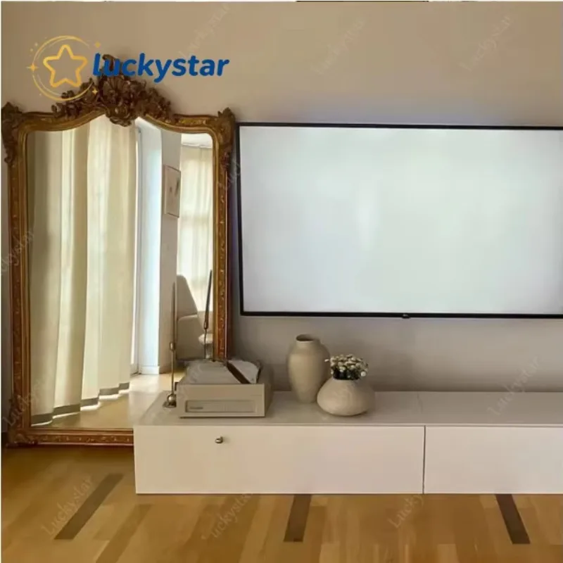 French retro floor-to-ceiling mirror wall-mounted home full-body mirrorTJ