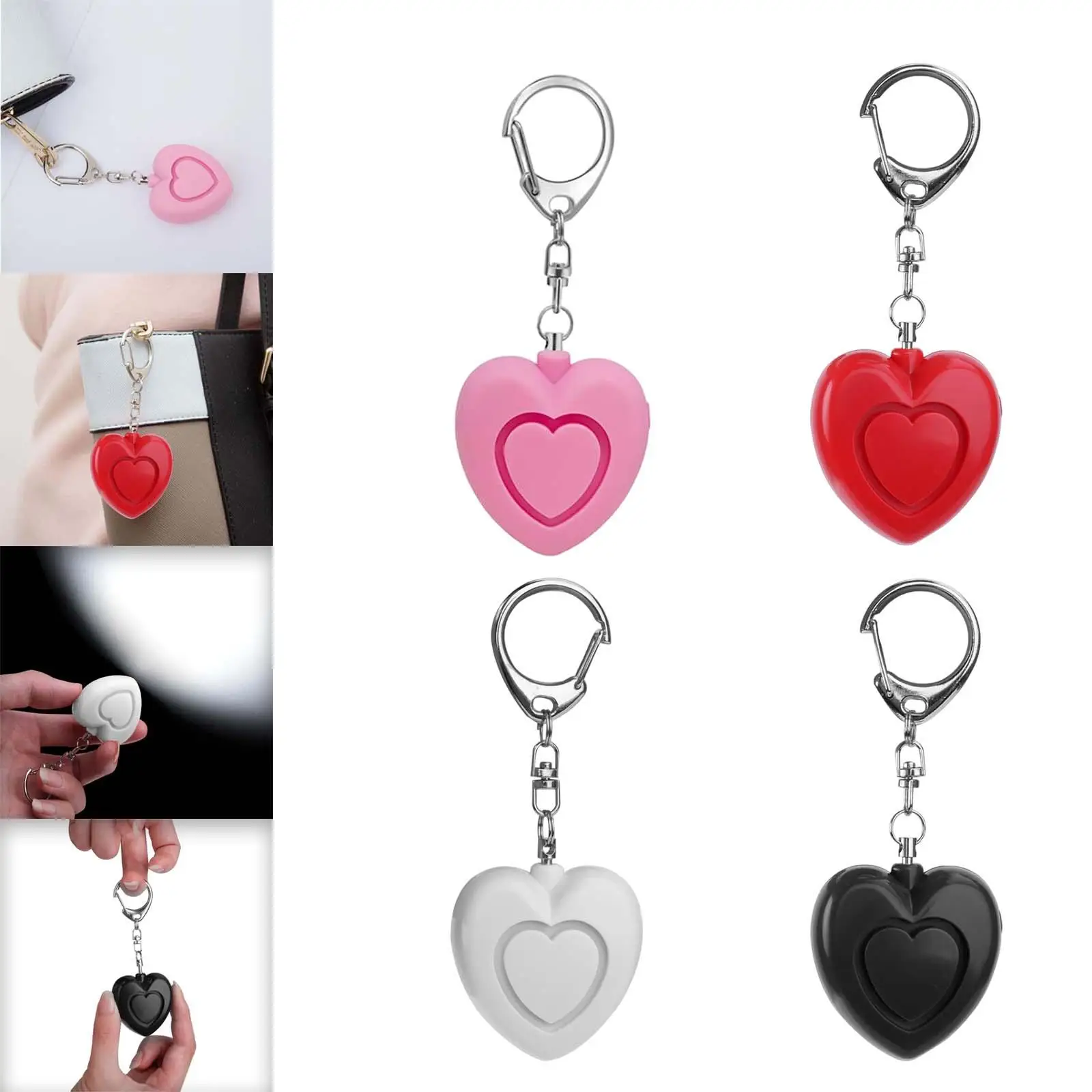 Safe Personal Alarm Emergency Alarm Keychain for Children Girls Traveling Night