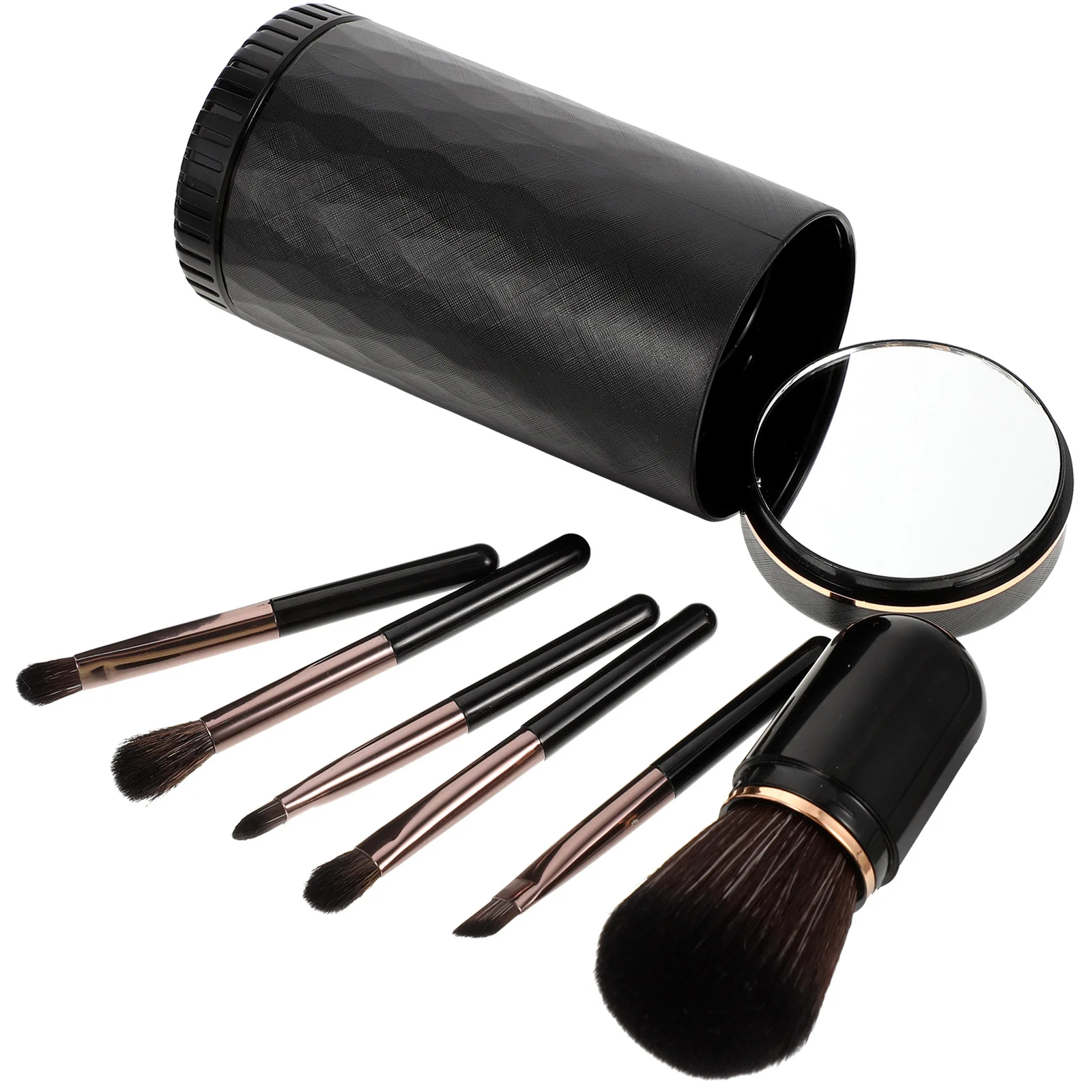 1-set make-upborstelset Professionele borstels voor vrouwen Gezicht Blush Poeder Oogschaduw Draagbare reisschoonheidstool Duurzaam