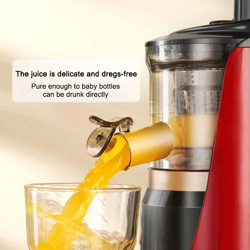 Espremedor elétrico doméstico, separação de suco de escória, frutas pequenas, vegetais, multifuncional, espremedor original