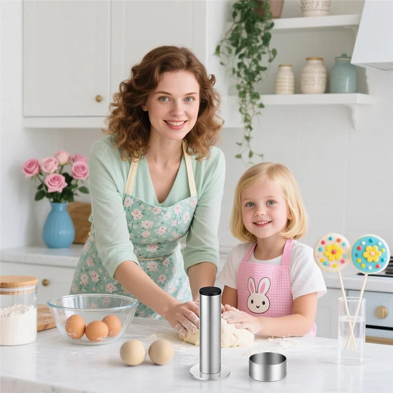 

ABBP-Benty Cakes Cake Puck Mold Set Circle Cake Mold Kit For Home, Birthdays, Weddings Professional Dessert Molds