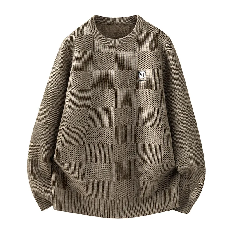 

2025 New Men's Knitted Sweater round Ne Warm Base Layer irt Inner Wear Winter Season Casual Wear Daily Comfortable Fit