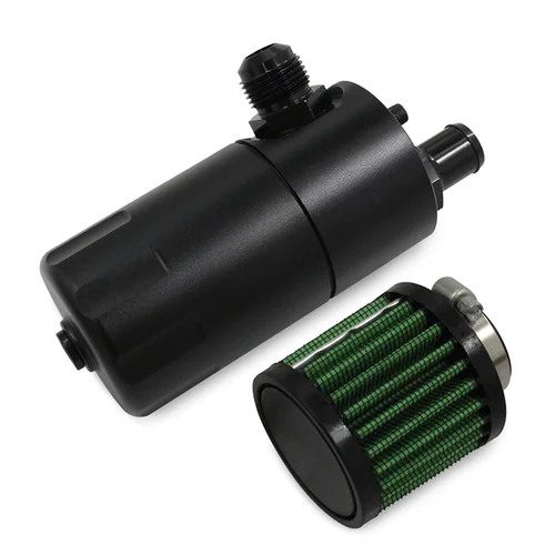 Imagen 2 del producto Tanque de depósito de aceite de 500ML, tanque de combustible, accesorios universales para coche AN10, depósito de ventilación de puerto de 5/8 pulgadas