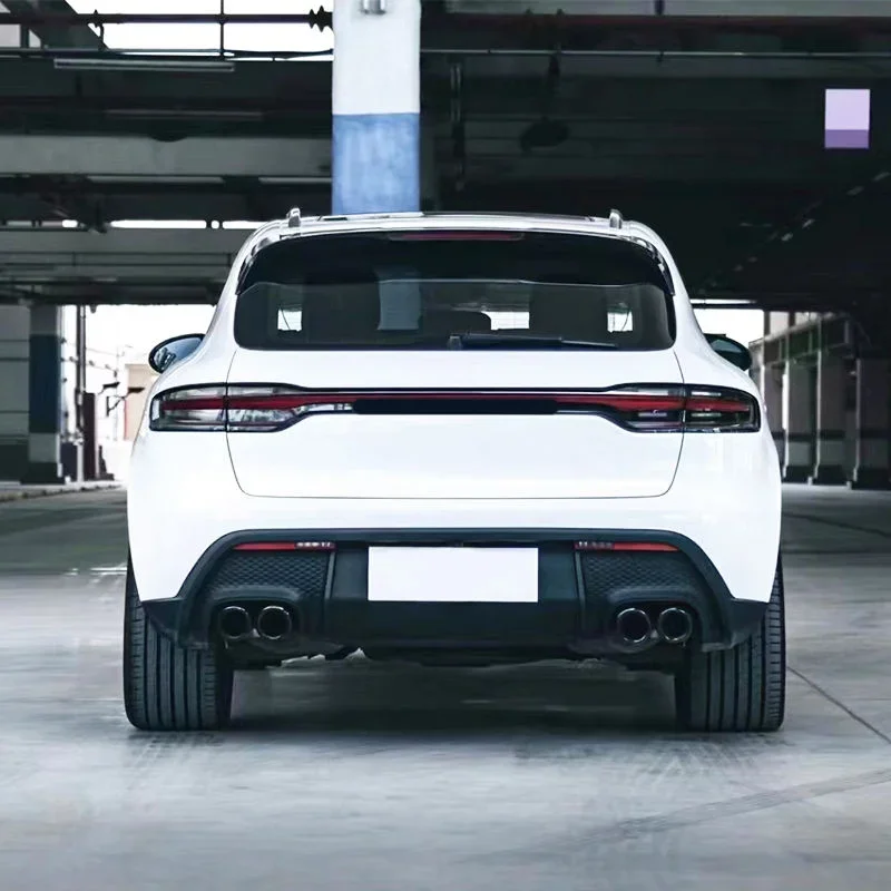 2014-2018 Body Kits for Cars 95B Upgrade 2023 Model Rear Bumper Taillights Brake Turn Signals for Macan