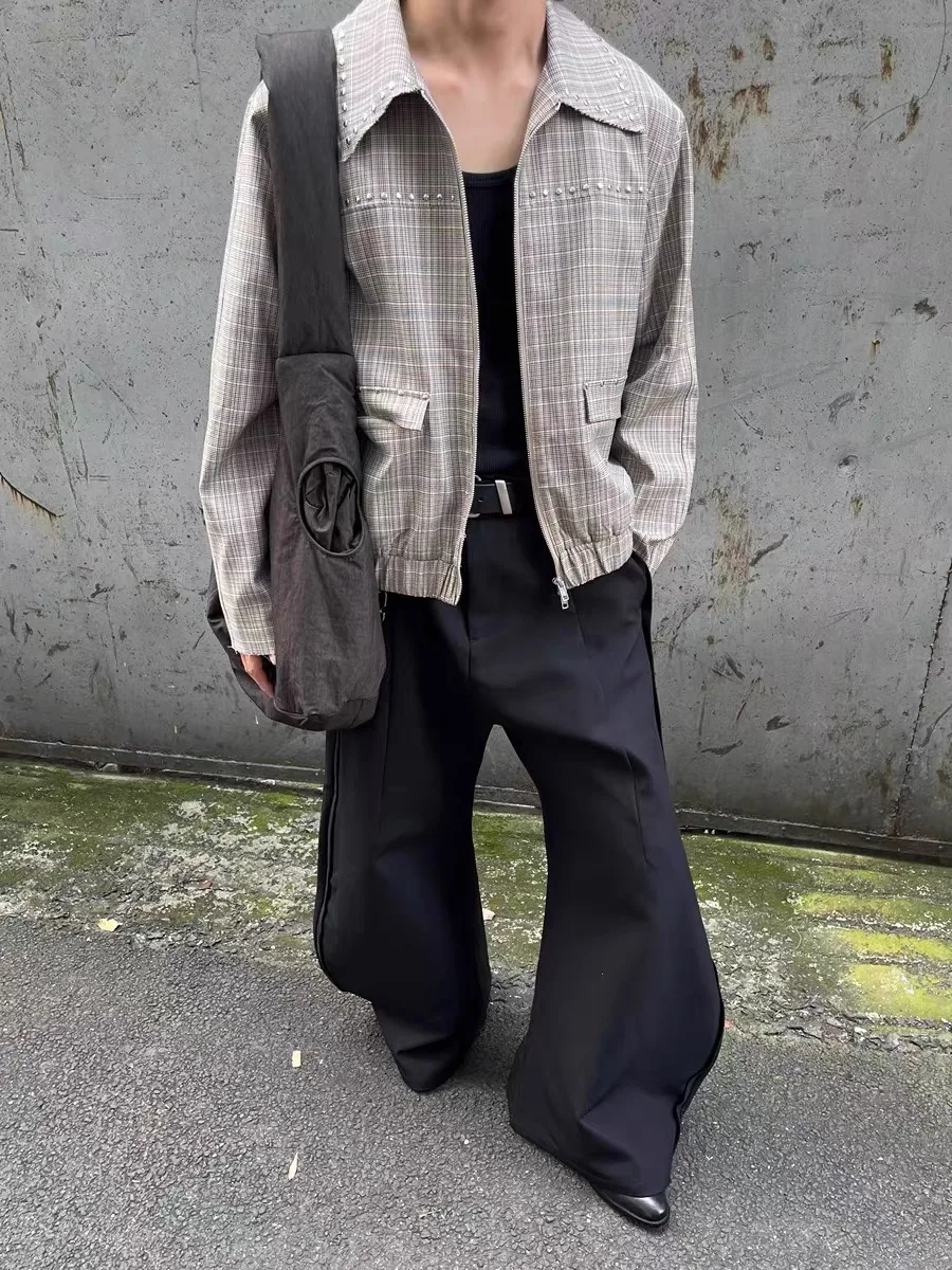 

Мужские повседневные брюки Cleanfit American Style: широкие брюки с плиссировкой, объемный крой, весенняя коллекция для отдыха