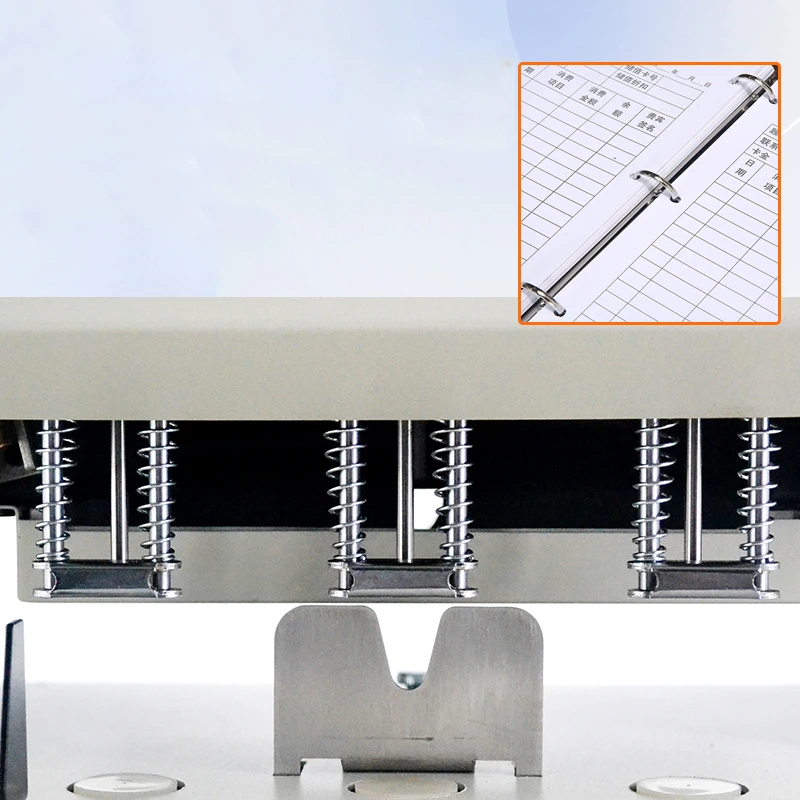 ZD500C Touch LCD Screen Punching machine Voucher binding machine Laser Positioning File Bill Automatic Punching machine 3 hole p