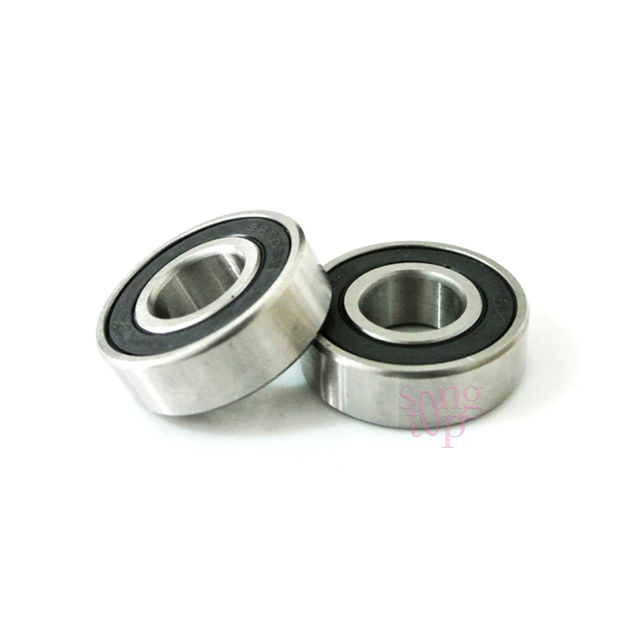 2pcs 15mm Rubber Sealed Ball Bearing 6202 RS For ATV Quad Pit Dirt Trail Motor Bike Motorcycle Motocross Wheel