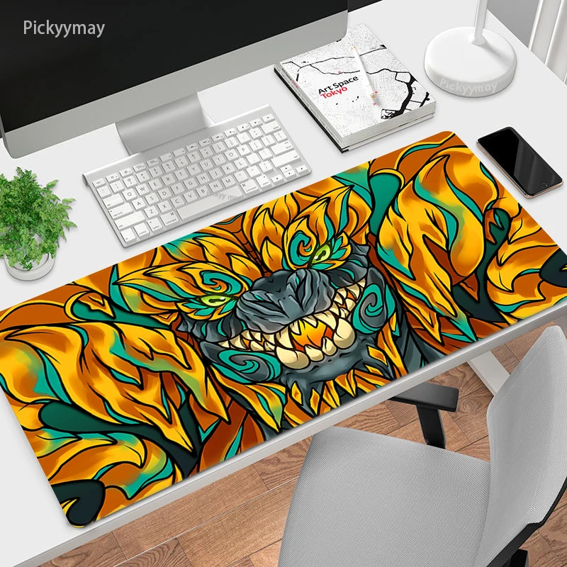 

Monster Art Large Mouse Pad Computer Carpet Mausepad Gamer Accessories Pc Rubber Gradon Desk Mat Mause Keyboard Table Mousepad