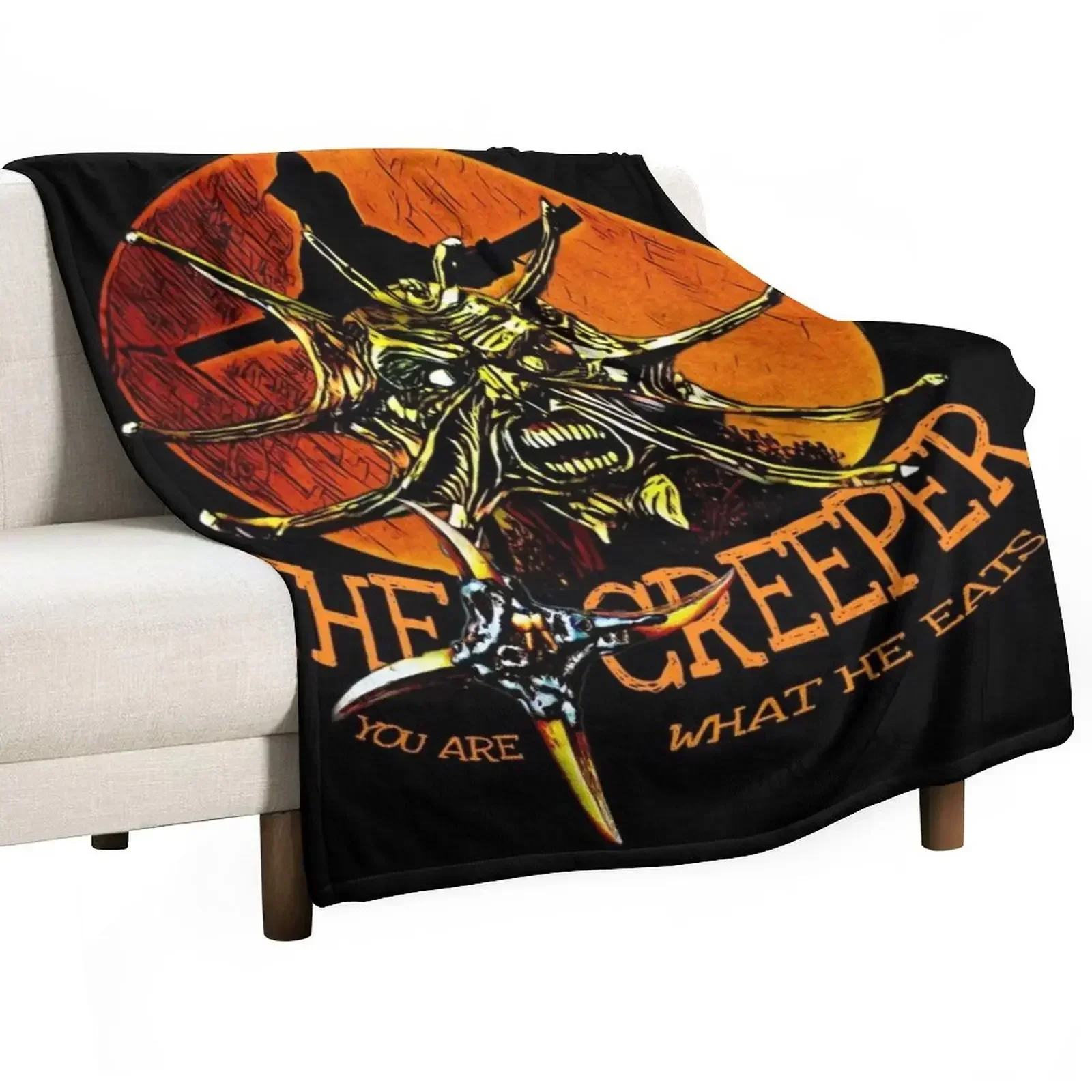 

New The Creeper Jeepers Creepers Throw Blanket Tourist Weighted Multi-Purpose Single Blankets