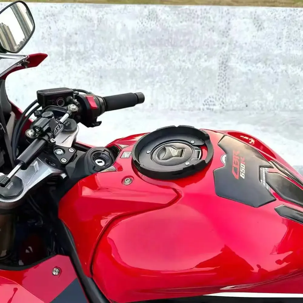 For Honda CB650F CBR650F CB650R CBR650R Quick-Disconnect Fuel Tank Bag Anti-Theft Waterproof Mobile Phone Navigation Bag view 3