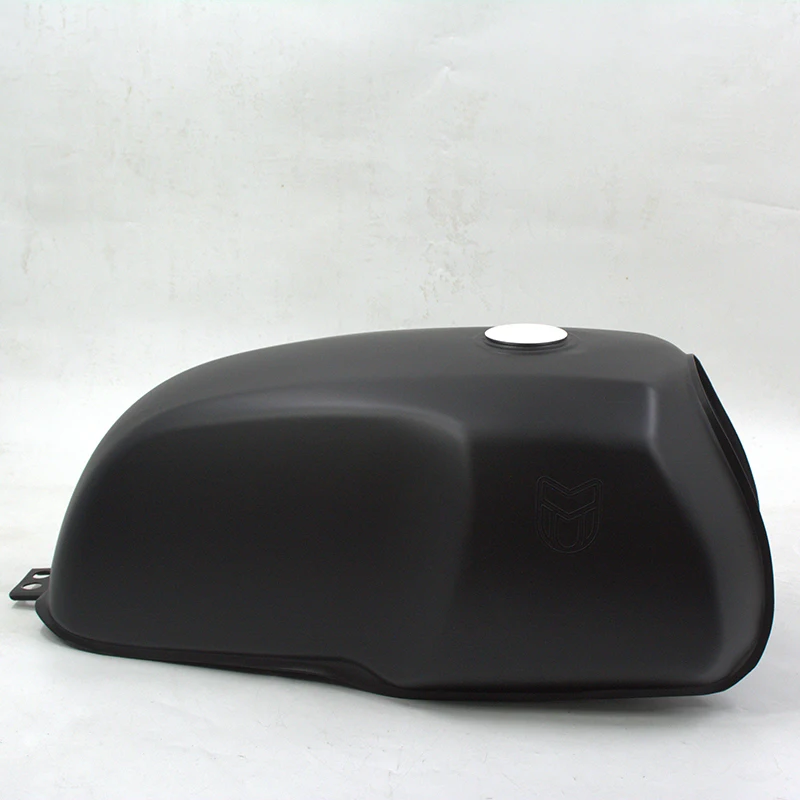 Motorcycle  TANK - SQUARE - ALL BLACK For MUTT Motorcycle Original Parts MPT-1363