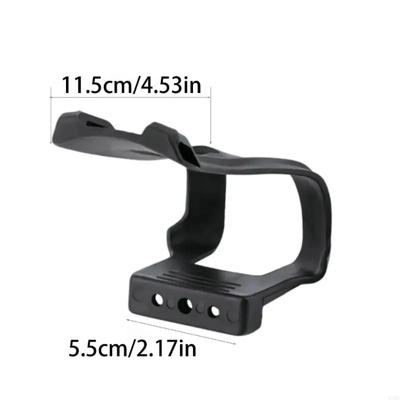 97QE Road Bike Pedal Toe Clip Bicycles Pedal Half Clips Cycling Pedals Toe Clip Strap